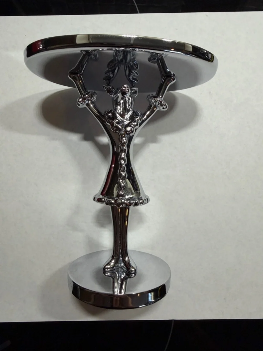 Pottery Barn Reindeer‎ Pedestal Soap Holder Tray Metal